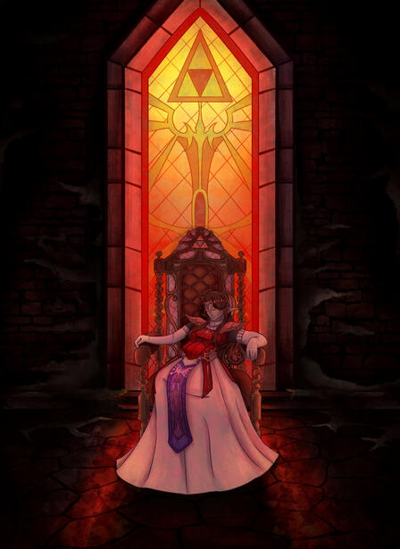 Zelda, Legend of Zelda - Design by @caramoccii