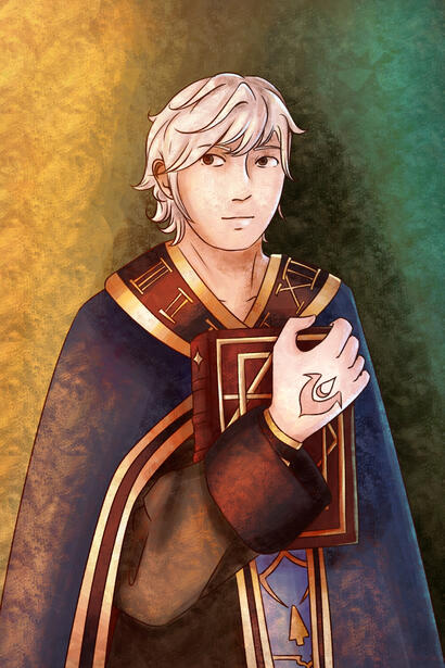 Robin, Fire Emblem: Awakening - Design based on default Sage outfit