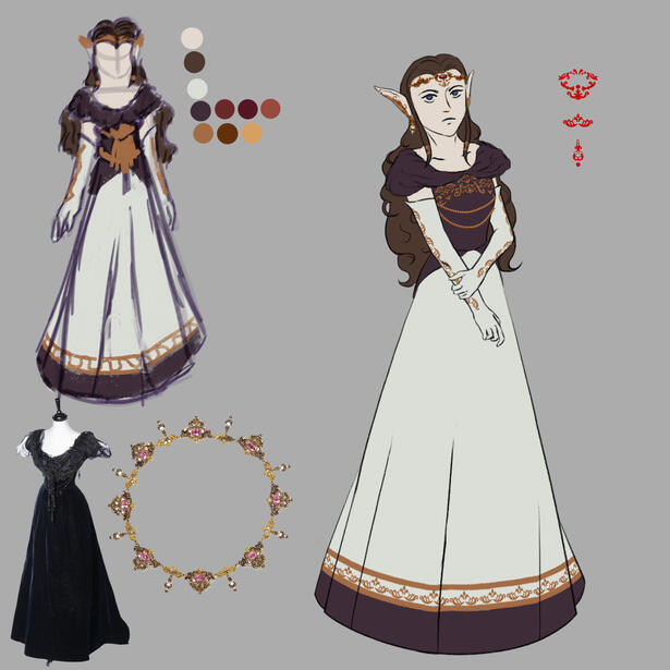 Zelda, Legend of Zelda - original design